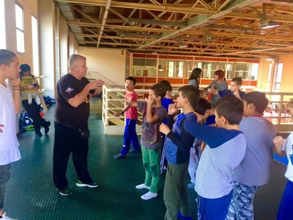 La lezione di Boxe con il Maestro Massimo Masi